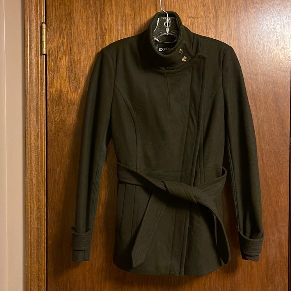 Express wool peacoat